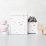 Starry Christmas - boho Geschenkpapier<br><div class="desc">Starry Christmas boho</div>