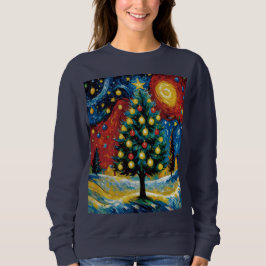 Starry Christmas Night Sweatshirt