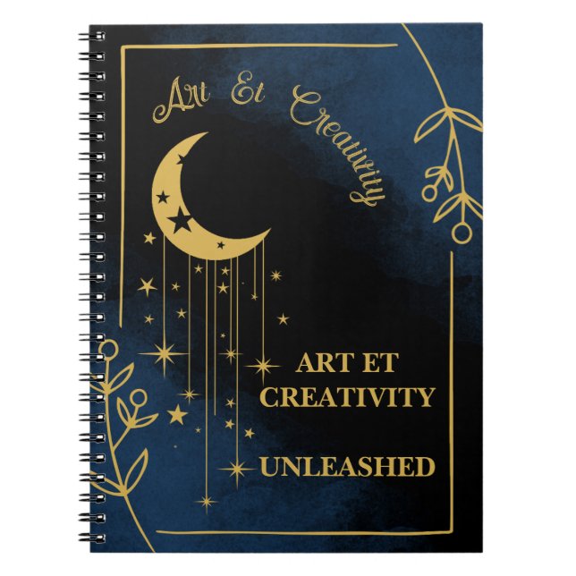 Starry Dreams Spiral Notebook Notizblock (Vorderseite)