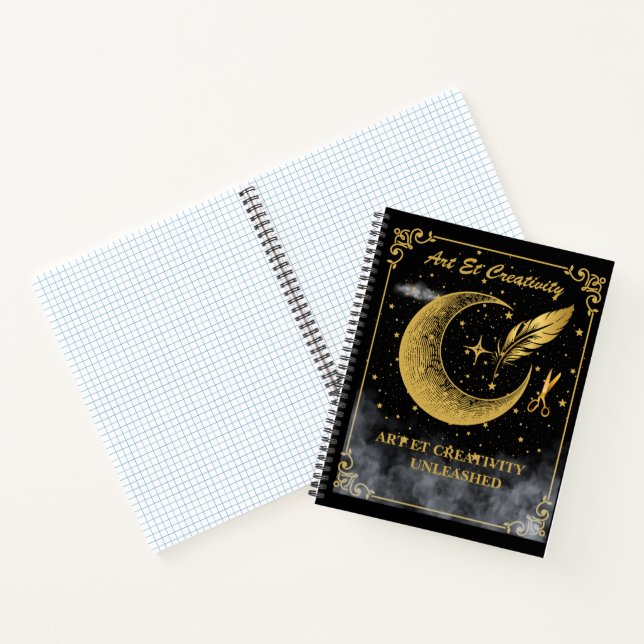Starry Dreams Spiral Notebook Notizbuch (Innenseite)