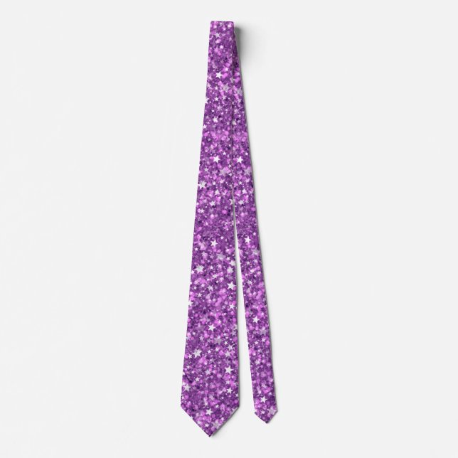 Starry Glitzer Neck Tie Krawatte (Vorderseite)