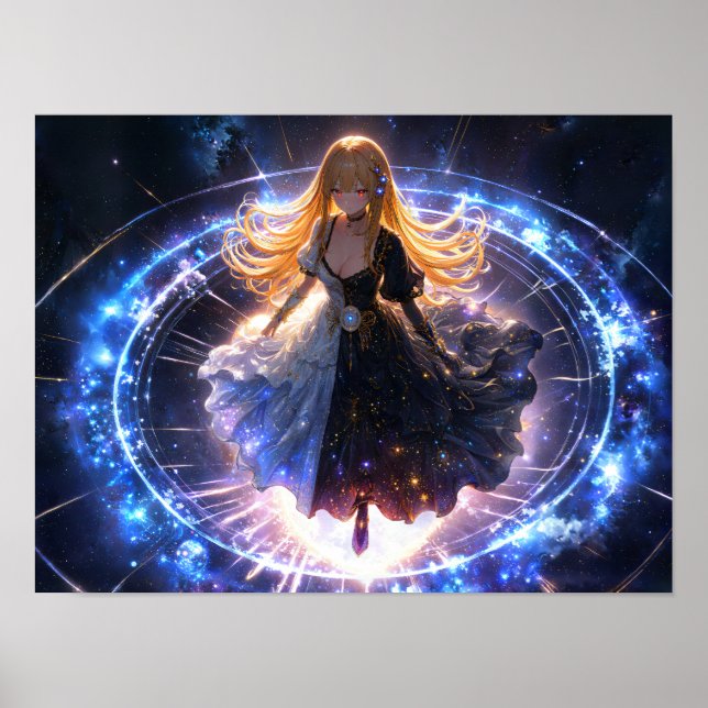 Starry Goddess of Balance Poster (Vorne)