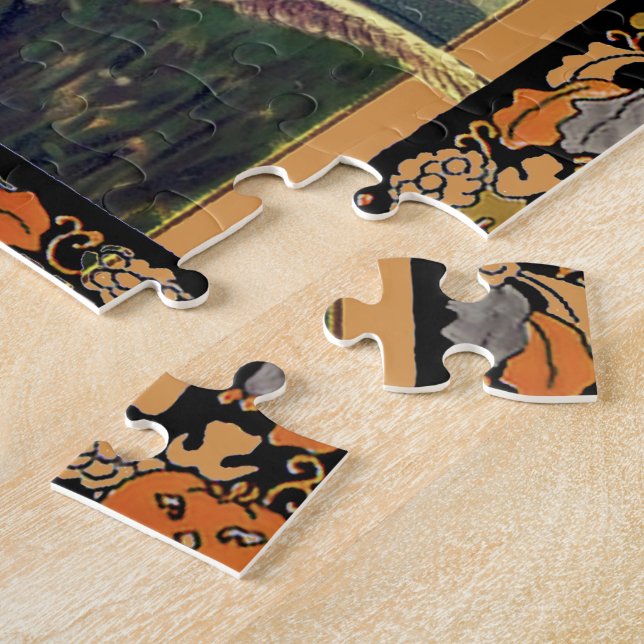 Starry Halloween Night Puzzle (Seite)