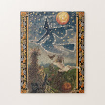 Starry Halloween Night Puzzle