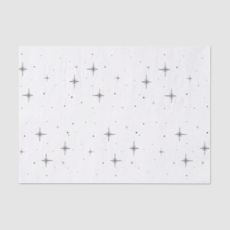 Starry Holiday Tissue Paper | Elegant Gift Wrap Seidenpapier