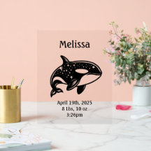 Starry Killer Whale Geburtserklärung
