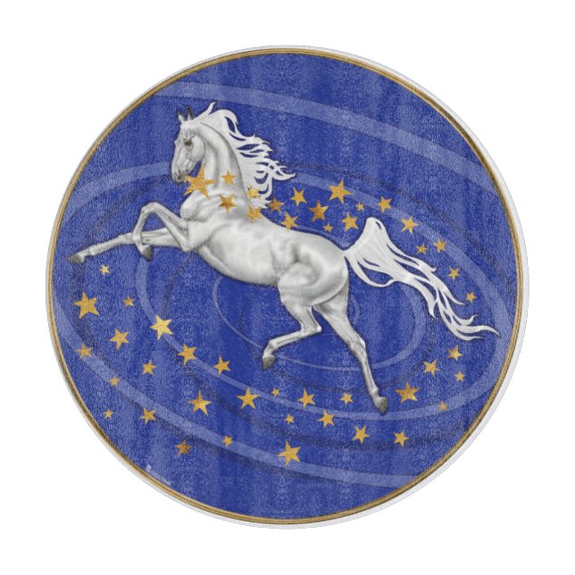 Starry Mare Glas Cutting Board Schneidebrett (Vorderseite)