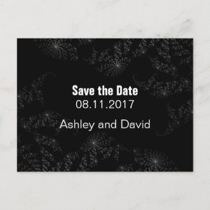 Starry Midnight Sky Ankündigungspostkarte