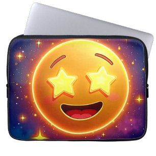 Starry-Mit Augen Emoji Joy Laptopschutzhülle