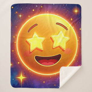 Starry-Mit Augen Emoji Joy Sherpadecke