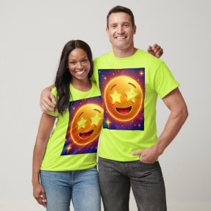 Starry-Mit Augen Emoji Joy T-Shirt