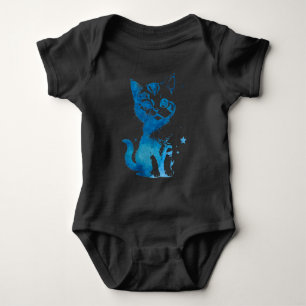 Starry Mit Augen Kitten Baby Strampler