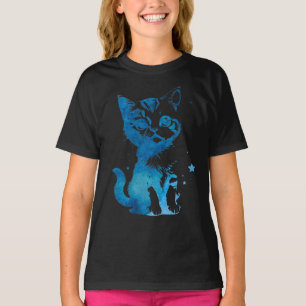 Starry Mit Augen Kitten T-Shirt