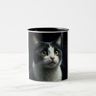 Starry-Mit Augen Serenity-Kaffee-Tasse Zweifarbige Tasse