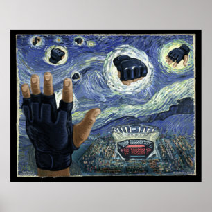 Starry MIXED MARTIAL ARTS Kampf-Nacht Poster