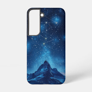 Starry Mountainscape Phone Case Samsung Galaxy Hülle