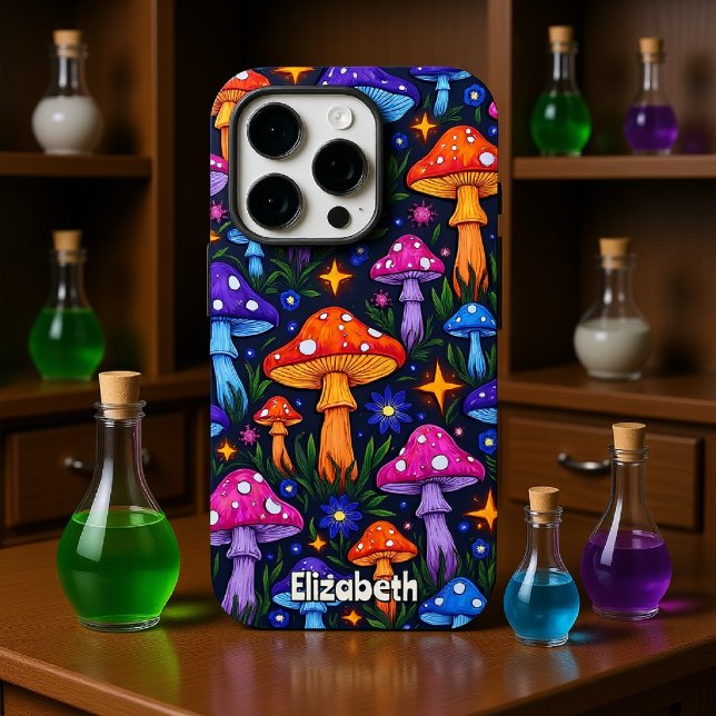 Starry Mushroom Field Case-Mate iPhone Hülle (Von Creator hochgeladen)