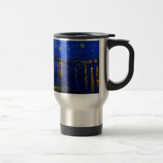 Starry Nacht über der Rhône-Kaffee-Reise-Tasse 2 Reisebecher