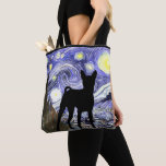 Starry Nacht Van Gogh mit Basenji<br><div class="desc">Größere Einzelteile in meinem Speicher!</div>