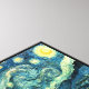Starry Nacht Van Gogh wickelte Leinwand-Druck ein Leinwanddruck (Corner(Top))