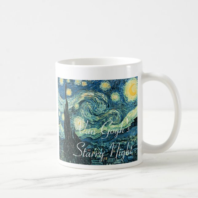 Starry Nachtkaffee-Tasse Tasse (Rechts)