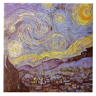 Starry NachtKeramiken Van Gogh Fliese