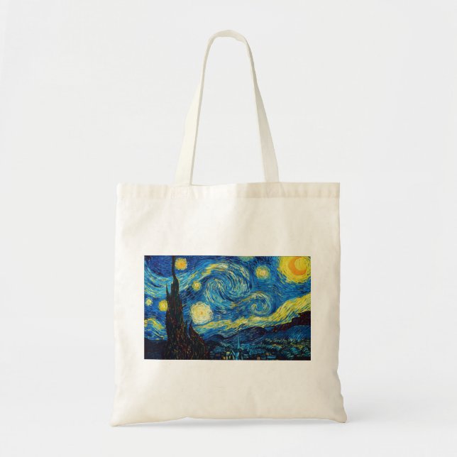 Starry NachtTaschen-Tasche Van Gogh Tragetasche (Vorne)