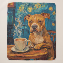 Starry Night American Staffordshire Terrier 