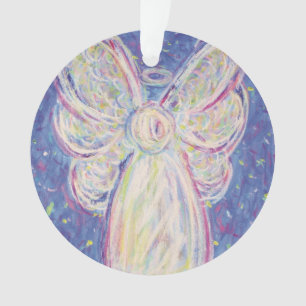 Starry Night Angel Kunstgift Holiday Ornament