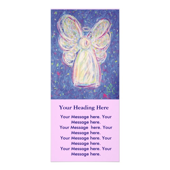Starry Night Angel - Rack Card Werbekarte (Vorne)