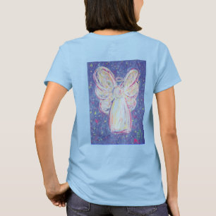Starry Night Angel T - Shirt (Bild auf der Rücksei