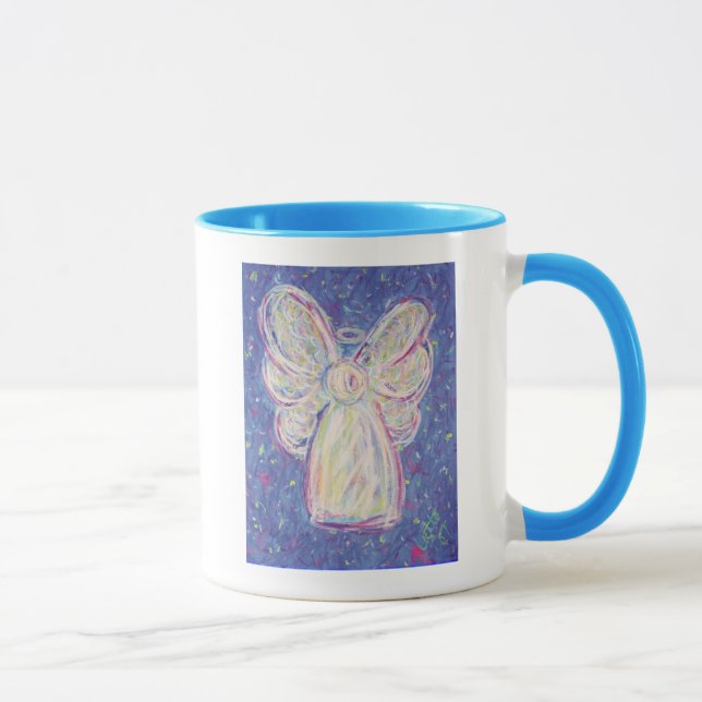 Starry Night Angel - Tasse des Kaffees (Rechts)