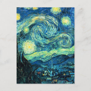 Starry Night Art Postkarte