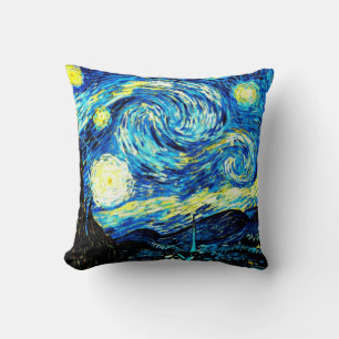 Starry Night, berühmtes Bild von van Gogh, Kissen