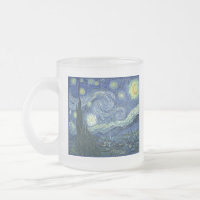 Starry Night, Blue French Stars, Vincent Van Gogh