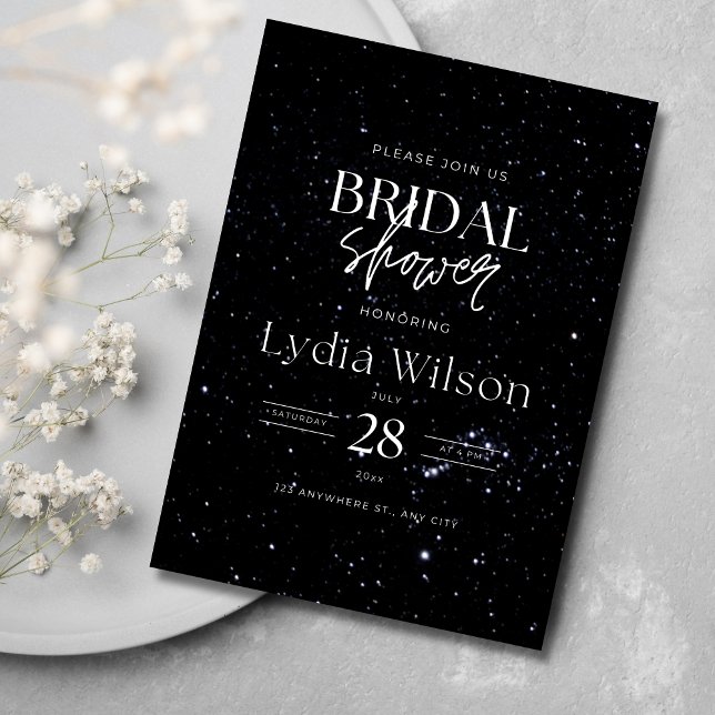 Starry Night Brautparty Celestial Einladung (Von Creator hochgeladen)