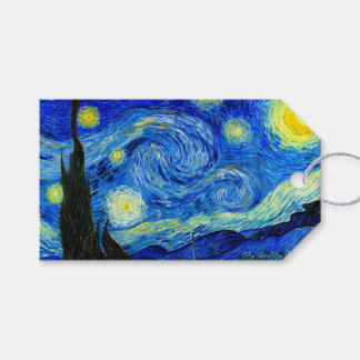 Starry Night by Van Gogh Fine Art Geschenkanhänger