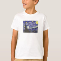 Starry Night by Van Gogh kids T - Shirt