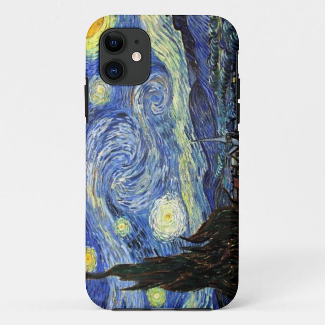 Starry Night by Vincent Van Gogh 1889 Case-Mate iPhone Hülle (Rückseite)