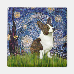Starry Night - Cardigan Welsh Corgi Magnet