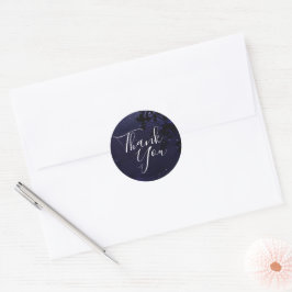Starry Night Celestial Save the Date Aufkleber