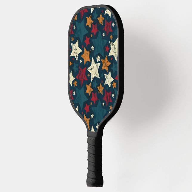 Starry Night Chaos Pickleball Schläger (Links)