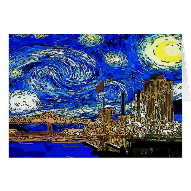 Starry Night Crescent City (Vorderseite (Horizontal))