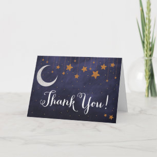 Starry Night Danke-Karte Dankeskarte