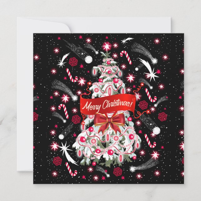 Starry Night Einladung (Vorderseite)