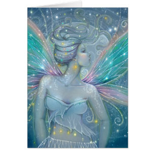 Starry Night Fairy Fantasy Art von Molly Harrison