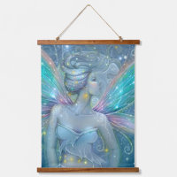 Starry Night Fairy Fantasy Art von Molly Harrison