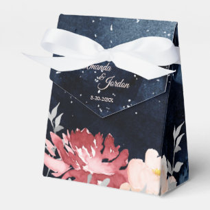 Starry Night Floral Wedding Zent Favor Box Geschenkschachtel