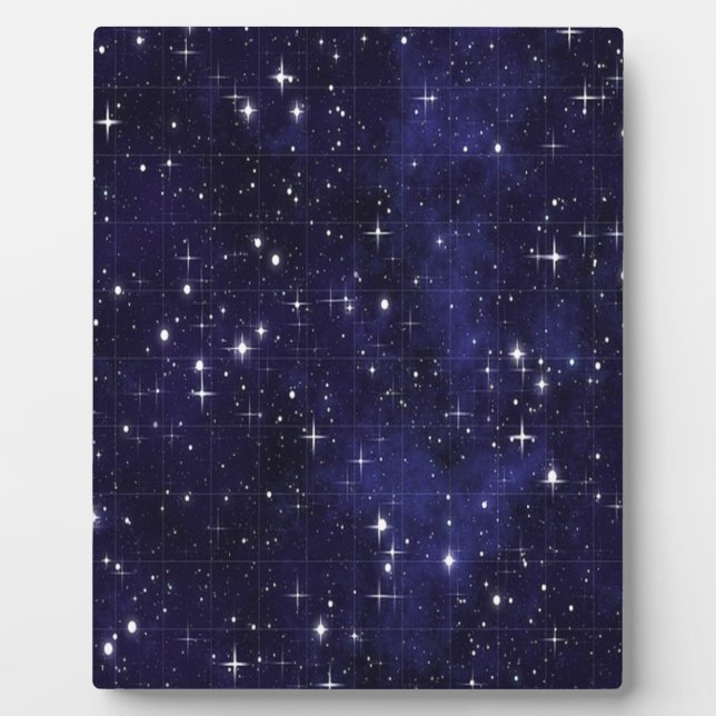Starry Night Fotoplatte (Vorderseite)