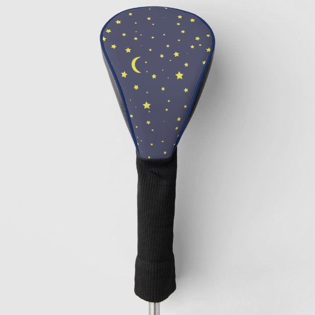 Starry Night Golf Headcover (Vorderseite)